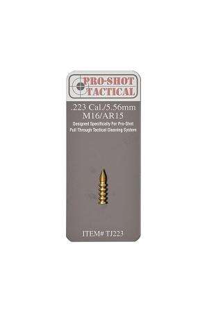 Cleaning Equipment Pro Shot Products 4.50" CLEANING JAG TACTICAL 223/5.56MM